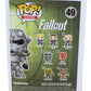 Funko POP Games: Fallout Power Armor Figure, Basic Size, Black and White, Model 5851, Plastic Material