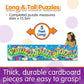 The Learning Journey Long And Tall Puzzles - Abc Caterpillar - 51 Piece, 5-Foot-Long Preschool Stem Puzzle - Educational Gifts For Boys & Girls Ages 3 And Up (434536)