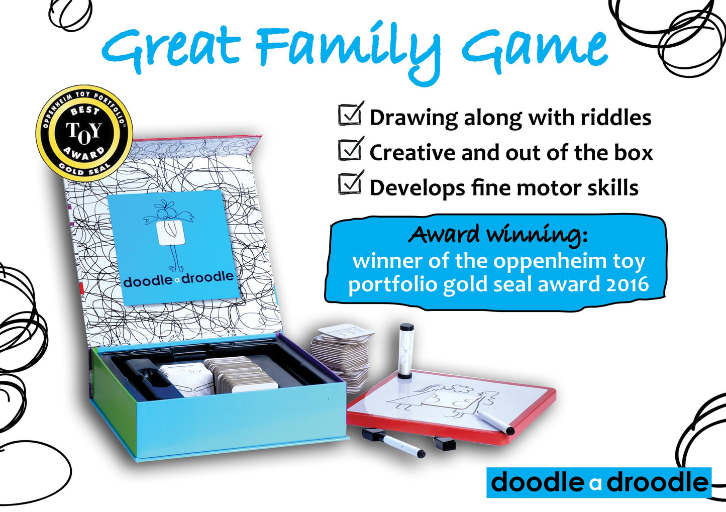 The Purple Cow Doodle Drawing Games - With This Party Art Drawing Game You Can Draw Anything! Your Favorite Picture Or Something Exciting! Family Fun, Epic For Kids & Adults