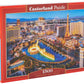CASTORLAND 1500 Piece Jigsaw Puzzles  Fabulous Las Vegas  USA  mature-themed Puzzles  Castorland C-151882-2