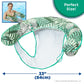Aqua Supreme Oversized Inflatable Pool Noodle Chair – Soft Mesh Sling-Floating Chair Noodle Float – Teal Fern