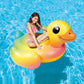 INTEX Baby Duck Inflatable Pool Float: Animal Pool Toy for Kids - 2 Heavy-Duty Handles - 220lb Max Weight Capacity - 63 x 46.5 -