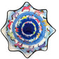 Mougee Mini Star Flow Star - 20'' Diameter - Smaller Size For Smaller Hands And Easier Spinning (Unicorns)