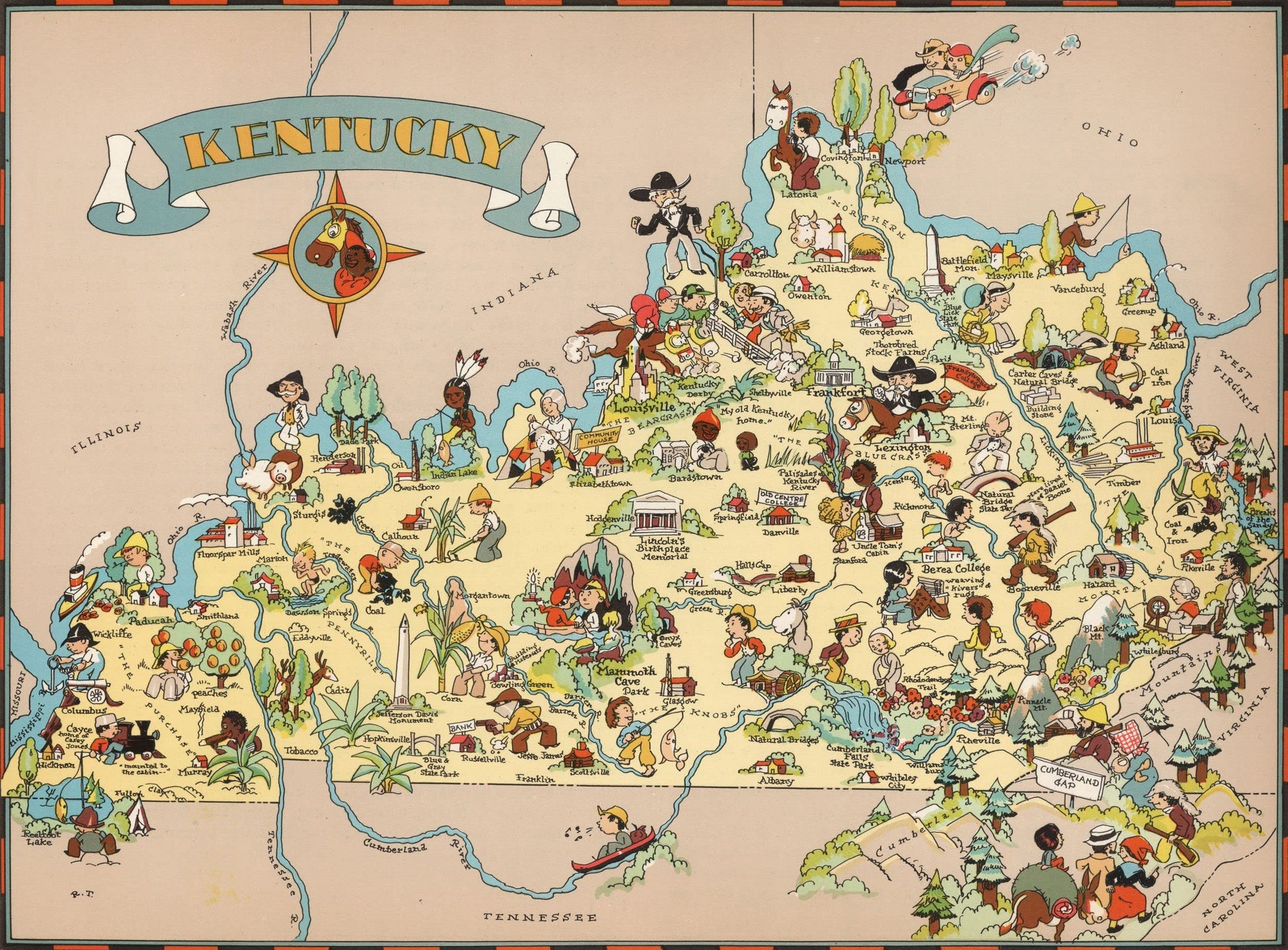 Kentucky Wooden Map Jigsaw Puzzle Toys For Adults Usa Of State Map Decorate Puzzle Games 500 Piece