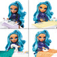 Rainbow High Dream & Design Fashion Studio Playset with Exclusive Blue Skyler Doll, Blue, No Sew Fashion Kit, Model 587514C3