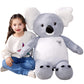 Ikasa Large Koala Stuffed Animal Plush Toy,30' Giant Cute Jumbo Soft Toys Huge Big Size Fluffy Plushy Fat Oversized Plushie,Gifts For Kids