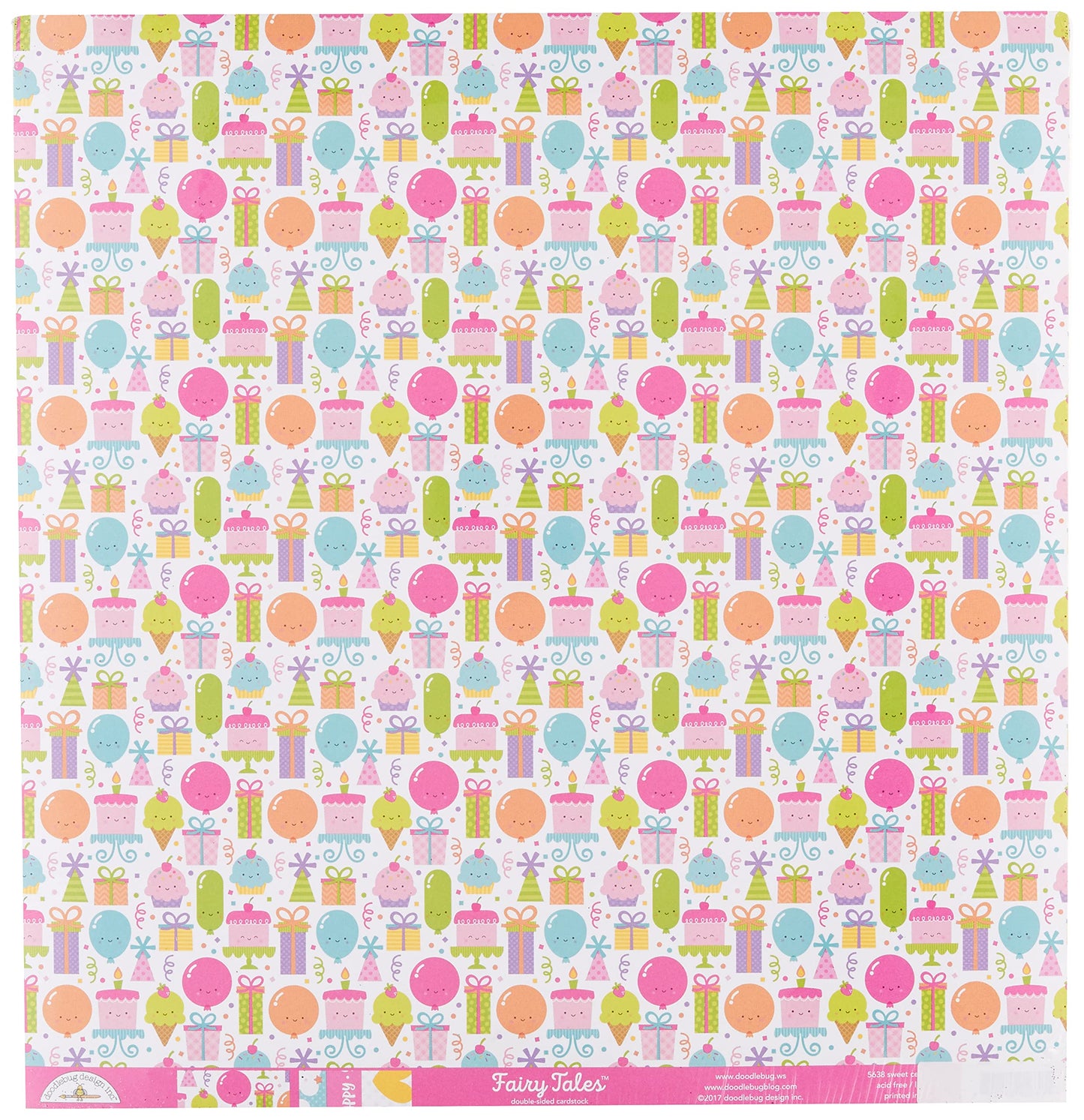 Doodlebug Cardstock Value Pack 12X12 50/Pkg - All Occasions, 50 Designs/1 Each