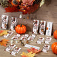 ForraFun 24 Sets Thanksgiving Gifts Bulk Cute Animal Keychains Bookmarks with Ruler Happy Thanksgiving Party Favors Autumn Prize