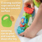Nuby Astronaut Mirror Baby Bathtub Toy Set - 3-Piece Bath Toy Play Set - Baby Bath Toys For 3+ Years