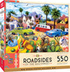 MasterPieces 550 Piece Jigsaw Puzzle for mature-themeds and Family - The Other Side of The Border - 18x24