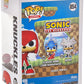 Funko POP! Games Sonic The Hedgehog Flocked Knuckles Vinyl Collectible, Limited Edition, Multi-color, Model 61034