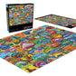 Buffalo Games 1000 Piece Jigsaw Puzzle - Lewis T. Johnson National Park Patches, Large, Multicolor, Model 1444, Perfect for Game Nights