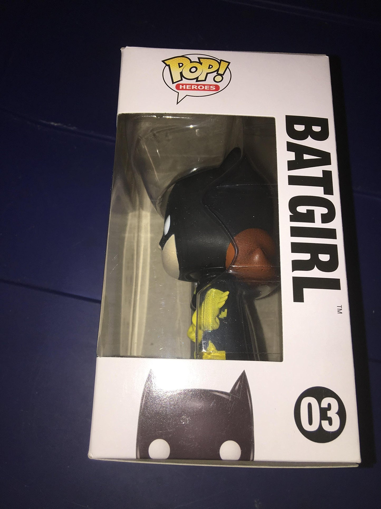 Funko Pop Batgirl Vinyl Figure - DC Super Heroes Exclusive - Yellow