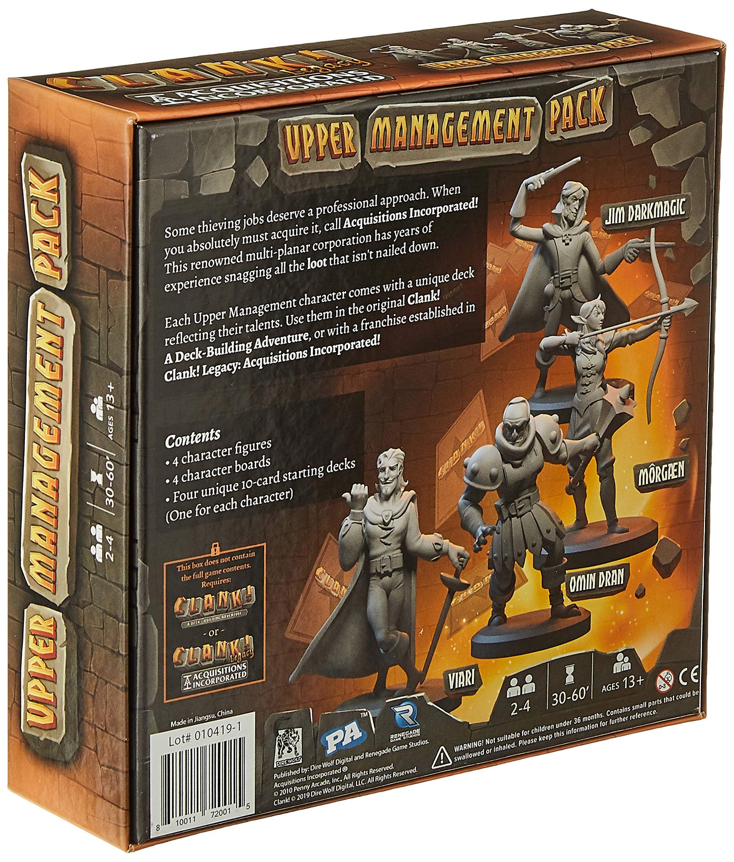 Renegade Game Studios Clank! Legacy: Acquisitions Incorporated - Upper Management Pack