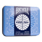 Bicycle Pan Am Air Playing Cards 2 Pack with Travel Tin - enhanced game-style Size Decks for Card Games - Classic Pan Am Design