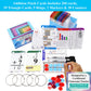 Think2Master Addition, Subtraction & Multiplication Flash Cards. This 3 Pack Includes 780 Laminated Cards To Learn How To Add, Subtract, Multiply, Divide. Plus 6 Dry Erase Markers & 15 Rings
