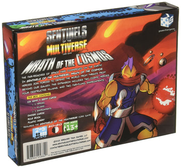 Greater Than Games Sentinels of The Multiverse: Wrath of The Cosmos Medium Board Game - Epic Cooperative Gameplay Experience