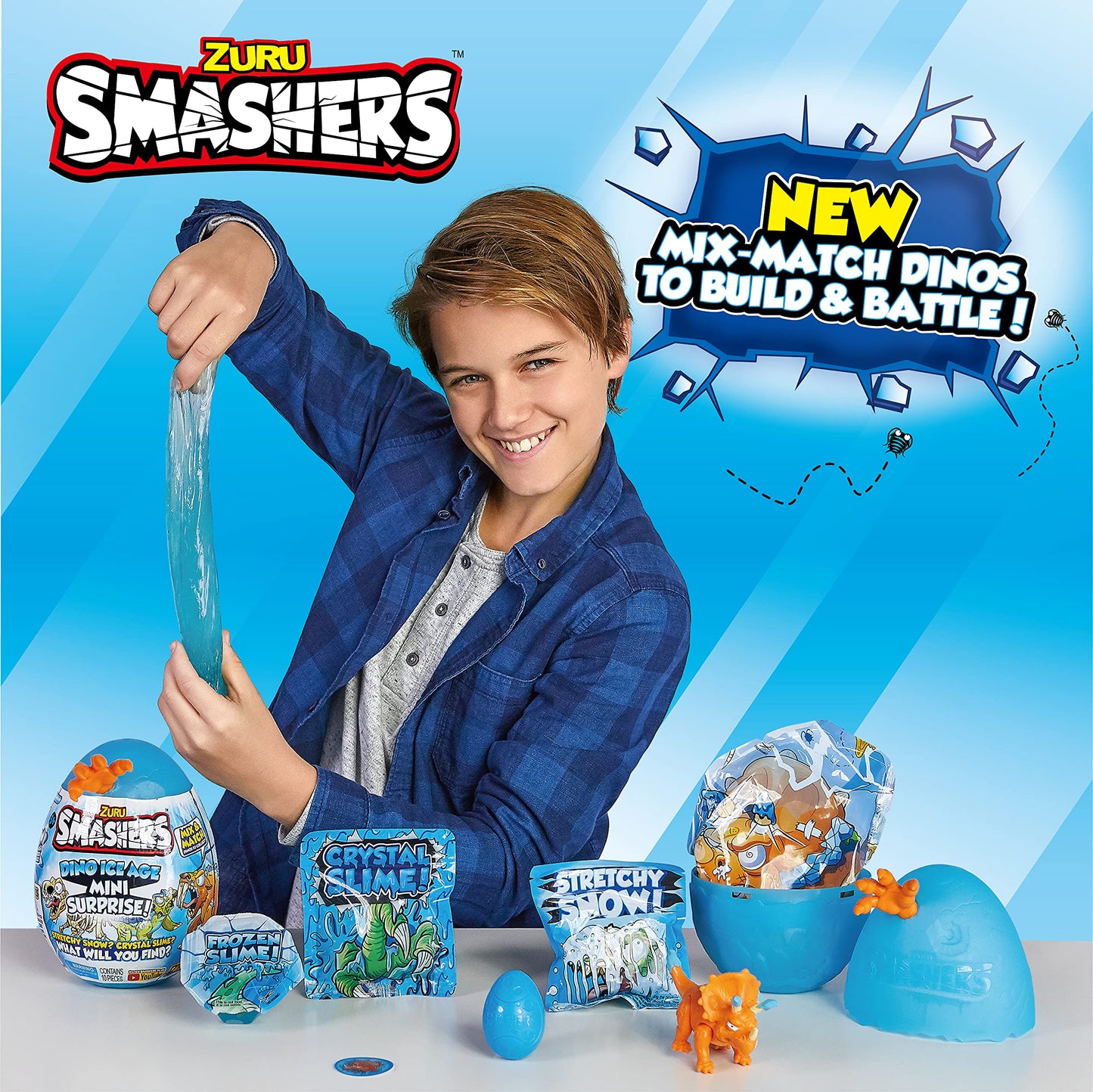 Smashers Dino Ice Age Mini Surprise Egg By Zuru