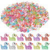 Gokupok 60 Pcs Glitter Mini Resin Ducks 12 Colors Little Duck Figures Tiny Ducks For Diy Garden Micro Landscape Aquarium Potted