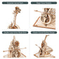 Robotime Wooden Music Box Puzzles For Adults Amk63 Magic Cello, 3D Wooden Puzzles For Adults/Teens Wooden Model Kits To Build, House Warming Musical Gift Hobby Kit Stem Toy Home Decor