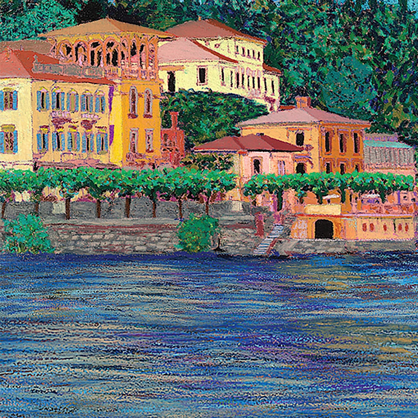 Hart Puzzles Lake Como By Allan Friedlander, 24 X 30 1000 Piece Puzzle