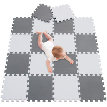 Meiqicool Foam Play Mat Thick Soft Eva Interlocking Foam Floor Mats Children Yoga Exercise Multi Jigsaw Puzzle Blocking Board Ki