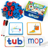 Coogam Cvc Sight Words Magnetic Letters Flashcards, Short Vowel Spelling Game, Preschool Kids Learning Supplies, Montessori Educational Writing Reading Toy Gift For 3 4 5 Years Old