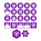 Gale Force Nine Bard Token Set, Multi