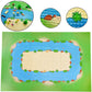 TACYILLU 6 Pack Grassland Rivers Pattern Baseplate 10 x 10 - Building Brick Base Plate Tight Fit with Major Brands for City Road