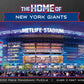 MasterPieces New York Giants Panoramic Puzzle - NFL 1000 Piece Jigsaw - Stadium View 13x39 - mature-themed Puzzle for Problem Solving & Spatial Awareness