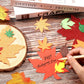 224 Pcs Thanksgiving Fall Foam Leaf Stickers Fall Crafts Self Adhesive Leaf Shape Glitter Sticker Thanksgiving Glitter Foam Sticker For Autumn Party Diy Crafts(Classic Style,Mixed Colors)