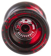Duncan Toys Roadrunner Yo-Yo, Unresponsive Expert Level Yo-Yo, Concave Bearing And Aluminum Body, Black With Red Splash