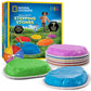Blue Marble National Geographic Stepping Stones For Kids - 7 Durable, Non-Slip Stones Encourage Toddler Balance & Motor Skills,