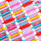 Joyin 28 Packs Pop Tubes Toys For Kids Imaginative Play Stimulating Creative, Pop Tubes With Gift Cards Set, Stretchy Stress Relief Fidget Toys For Kids Classroom Party Favors Classroom Gifts