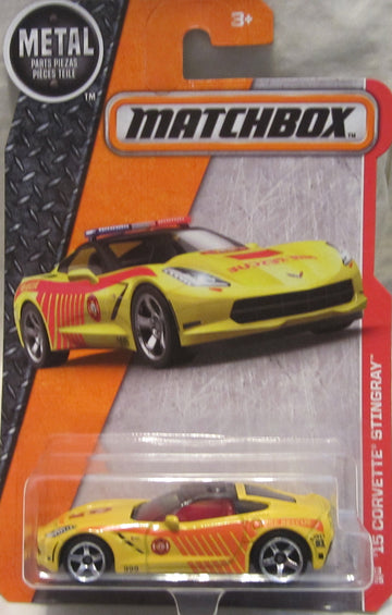 MATCHBOX 2016 MBX Heroic Rescue - '15 Corvette Stingray 63/125