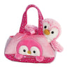 Aurora® Pompom Penguin™ Stuffed Animal - 7 Inches, Multicolor, Polyester, Model 32832 - Fashionable On-the-go Companion
