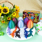 Impossmaker Mini 3D Printed Easter Dragon Eggs Set, Multi-colored, Small, Model FM00186, Articulated Plastic Dragon Fidget Toy