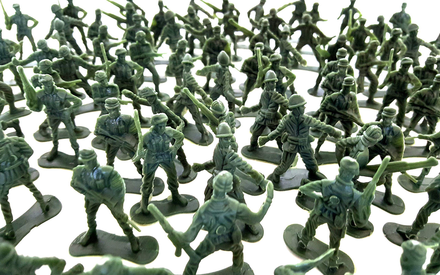 Dondor Enterprises Plastic Classic Assorted Toy Soldiers, 144 Toy Soldier Action Figures