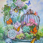 Springbok 500 Piece Jigsaw Puzzle - Butterfly Bliss, Multicolored, 23.5x18 inches, Cardboard, Model 33-01665, Made in USA