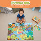 BONNYCO Giant Dinosaur Floor Puzzle - 48 Large Pieces, 36.2 x 24.4 in, Educational Kids Toy for Ages 2-8, Cardboard Model GE0134
