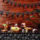 Western Party Tablecloth Paisley Table Cover Bandana Plastic Table Cloth Rectangle Floral Tablecloth For Western Cowboy Themed Party Decorations, 108 X 54 Inches (Black, 3 Pack)