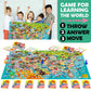 Quokka Board Game 1 To 10 Players - Learning, Educational - Geography, United States - 120 Question Cards, Top Facts - Indoor, Outdoor - Kids, Teens, Adults, Family