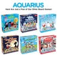 AQUARIUS Rudolph Board Game - Fun Family Christmas Gift for Kids & Adults - Red - Model 97001 - Officially Licensed Merchandise