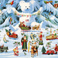 Buffalo Games - Holiday Collection - Charles Wysocki - Jingle Bell Teddy And Friends - 300 Large Piece Jigsaw Puzzle