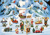 Buffalo Games - Holiday Collection - Charles Wysocki - Jingle Bell Teddy And Friends - 300 Large Piece Jigsaw Puzzle