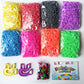 Rainbow Loom® Treasure Box Dots Edition, 8,000 Rubber Bands In 8 Different Polka Dots Colors, And A Bonus Of 2 Happy Looms, Great Activities For Boys And Girls 7+