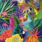Elena Essex Puzzles For Adults 1000 Pieces - Wilderness Safari | Jigsaw Puzzles 1000 Pieces | Colorful Jungle Cheetah Cat Puzzle | Jigsaw Puzzle Size 20 X 28 Inches
