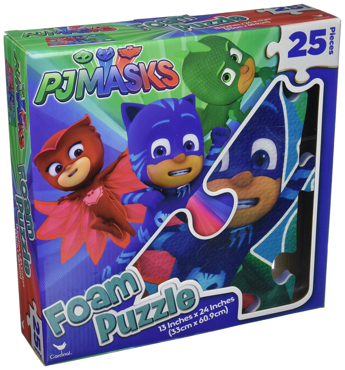 Cardinal Pj Masks Foam Puzzle Mat 25 Pieces, Multi, Medium