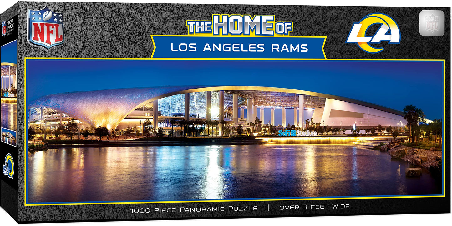 Los Angeles Rams Panoramic 1000 Pc Stadium View