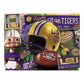 YouTheFan NCAA LSU Tigers 500-Piece Retro Puzzle - Team Colors, Cardboard, Model 0950134